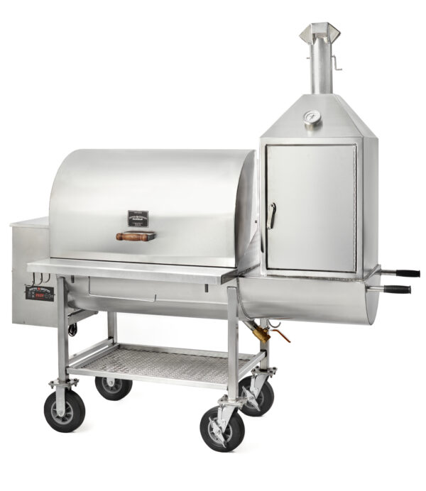 Stainless Steel Maverick 2000 w/ Upright Smokebox