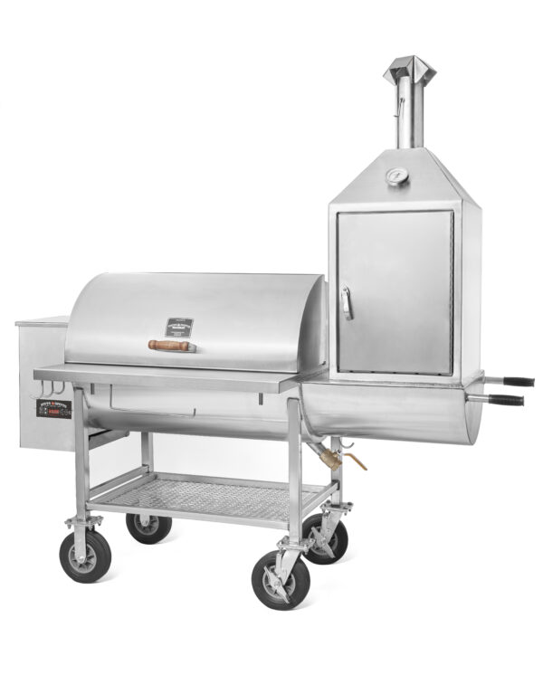 Stainless Steel Maverick 1250 w/ Upright Smokebox